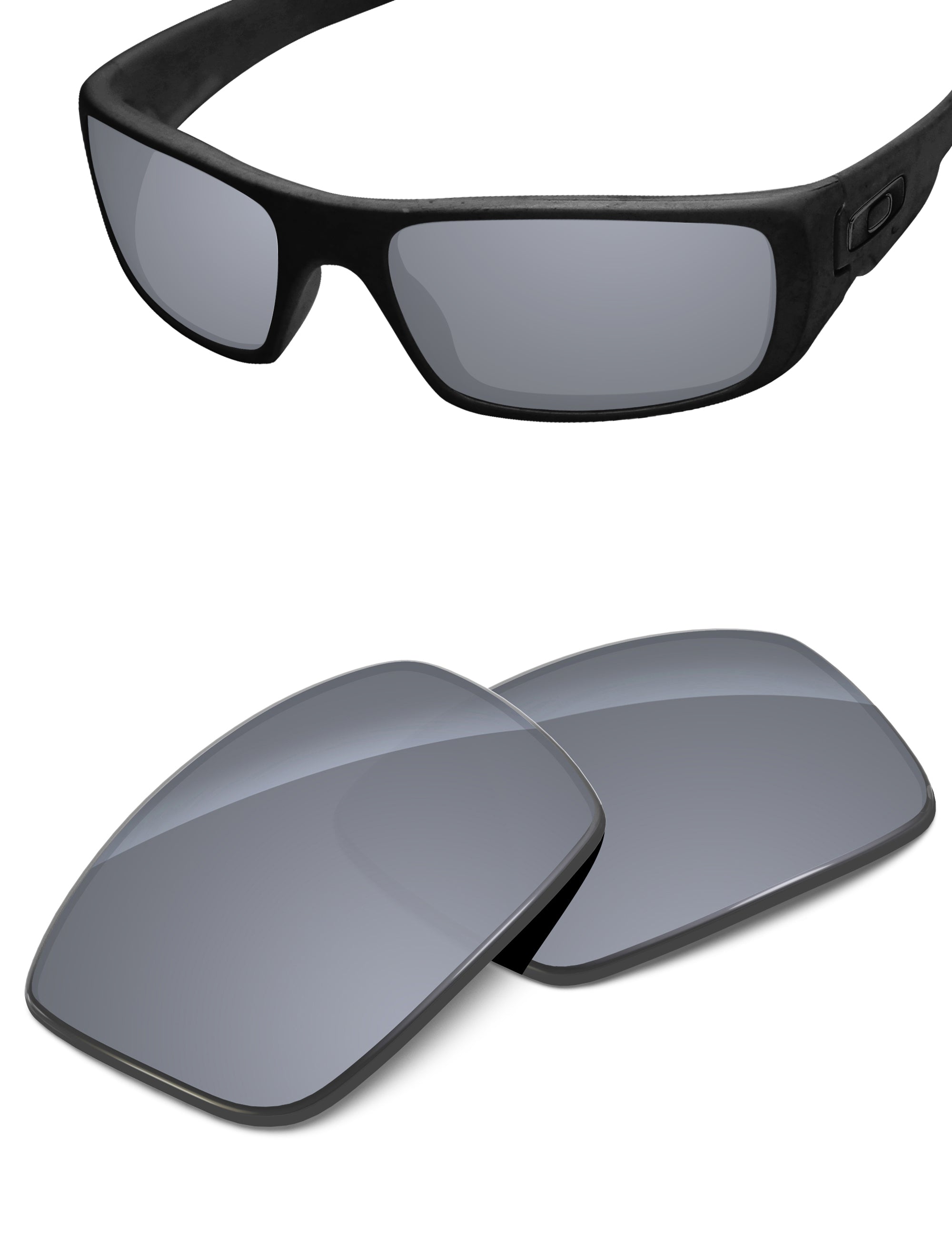 Silver Metallic FlashMirror™-Non-Polarized