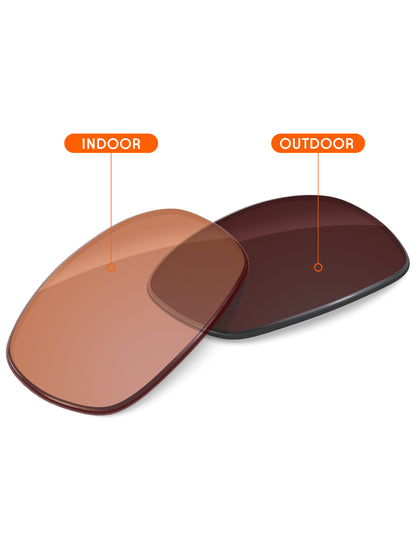 Orange Tint Photochromic-Non-Polarized