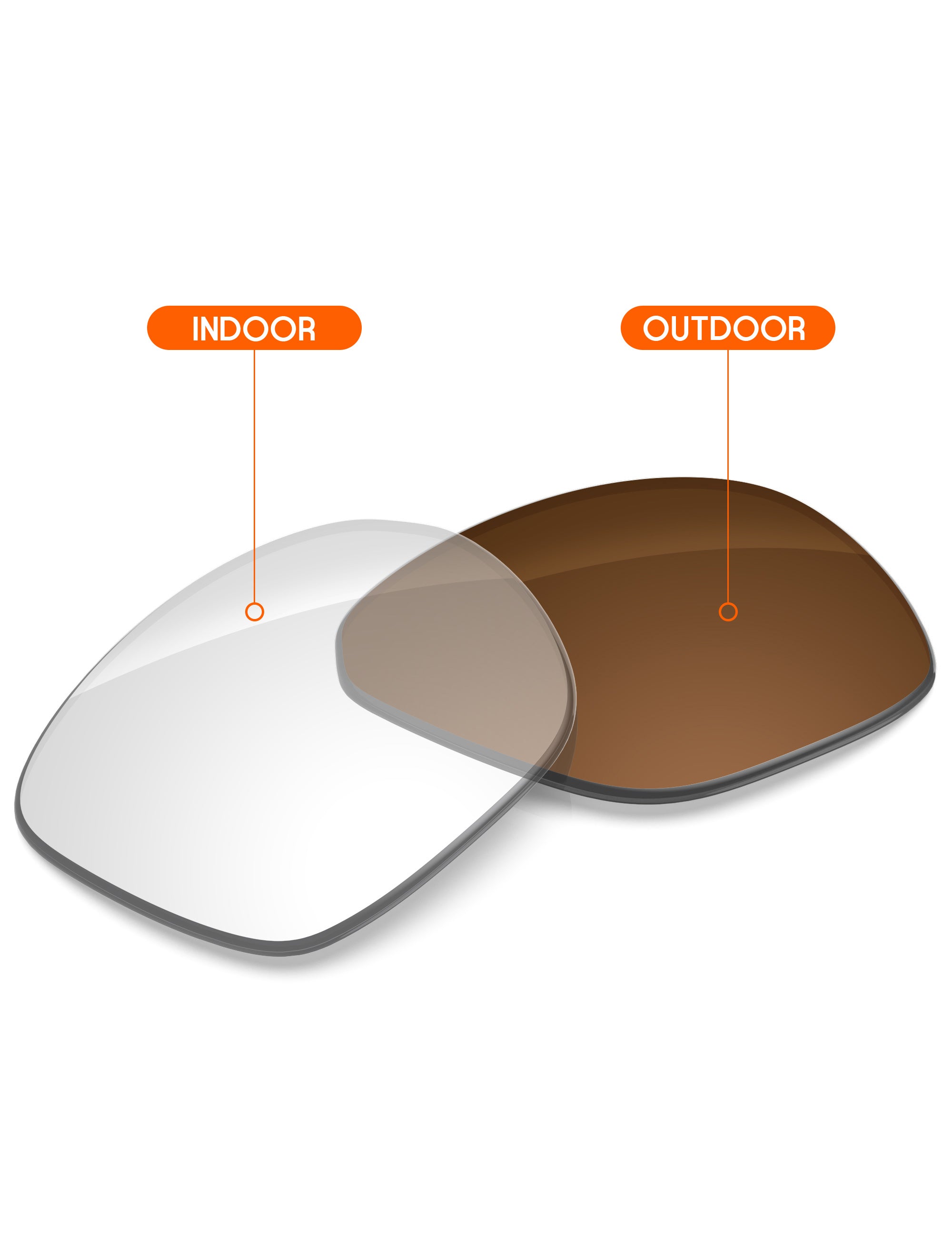 Adapt Brown Photochromic-Non-Polarized