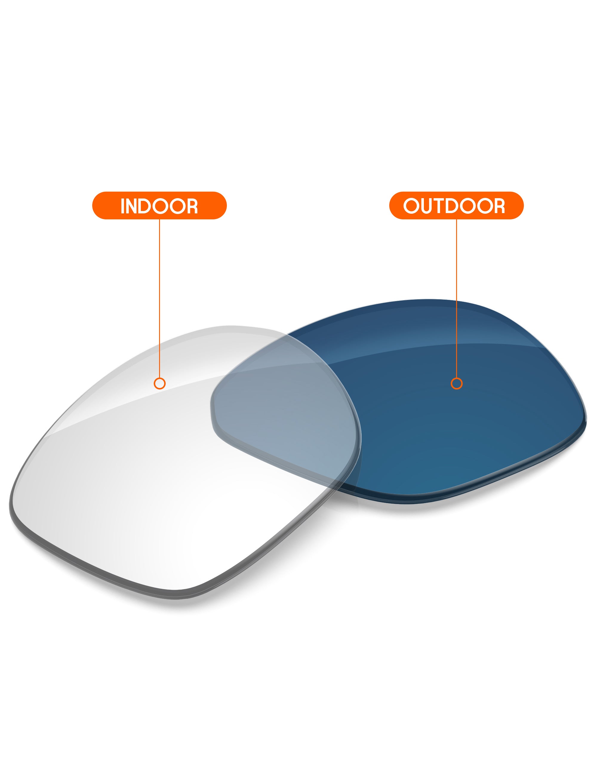 Adapt Blue Photochromic-Non-Polarized