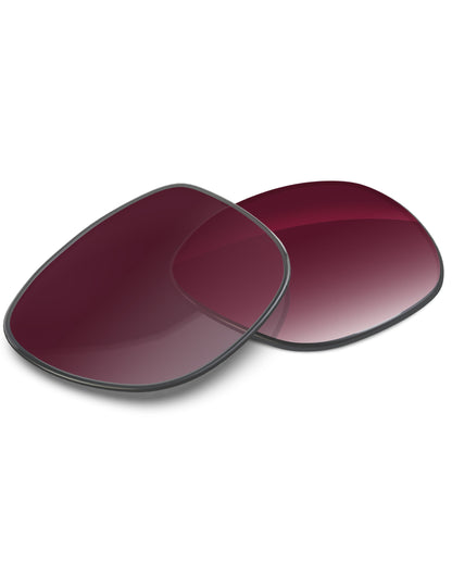 Wine Red Gradient-Non-Polarized