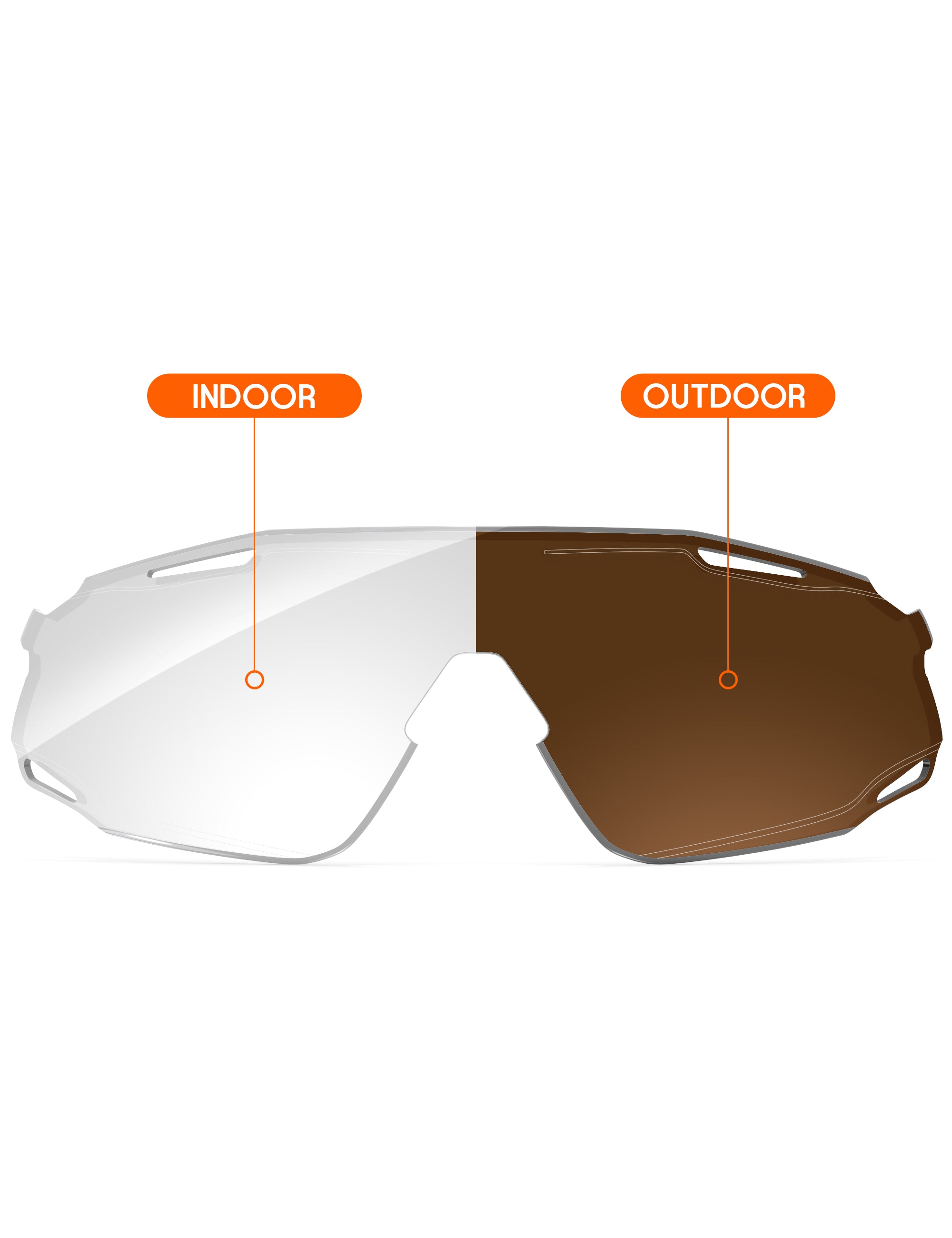 Adapt Brown Photochromic-Non-Polarized