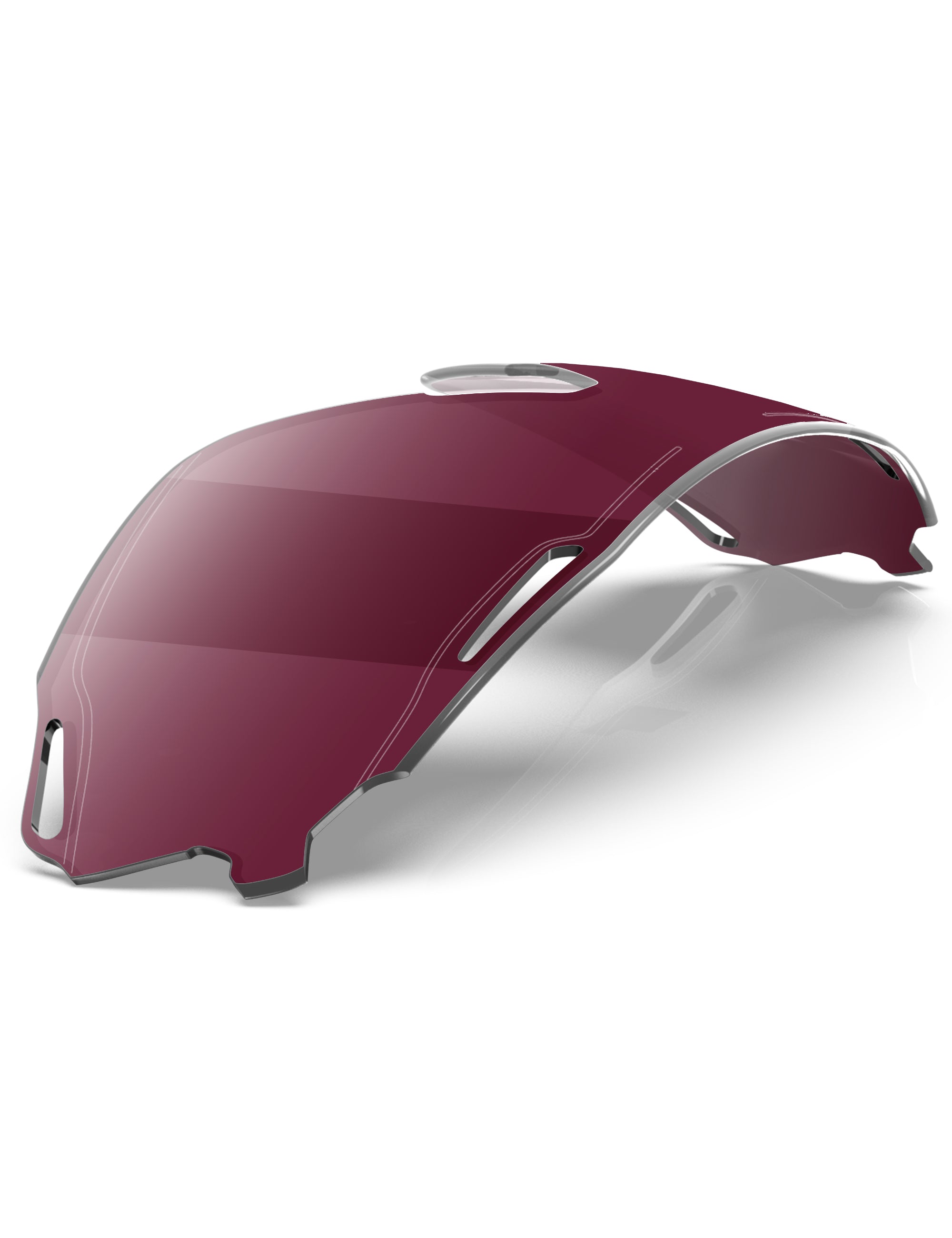Wine Red Gradient-Non-Polarized