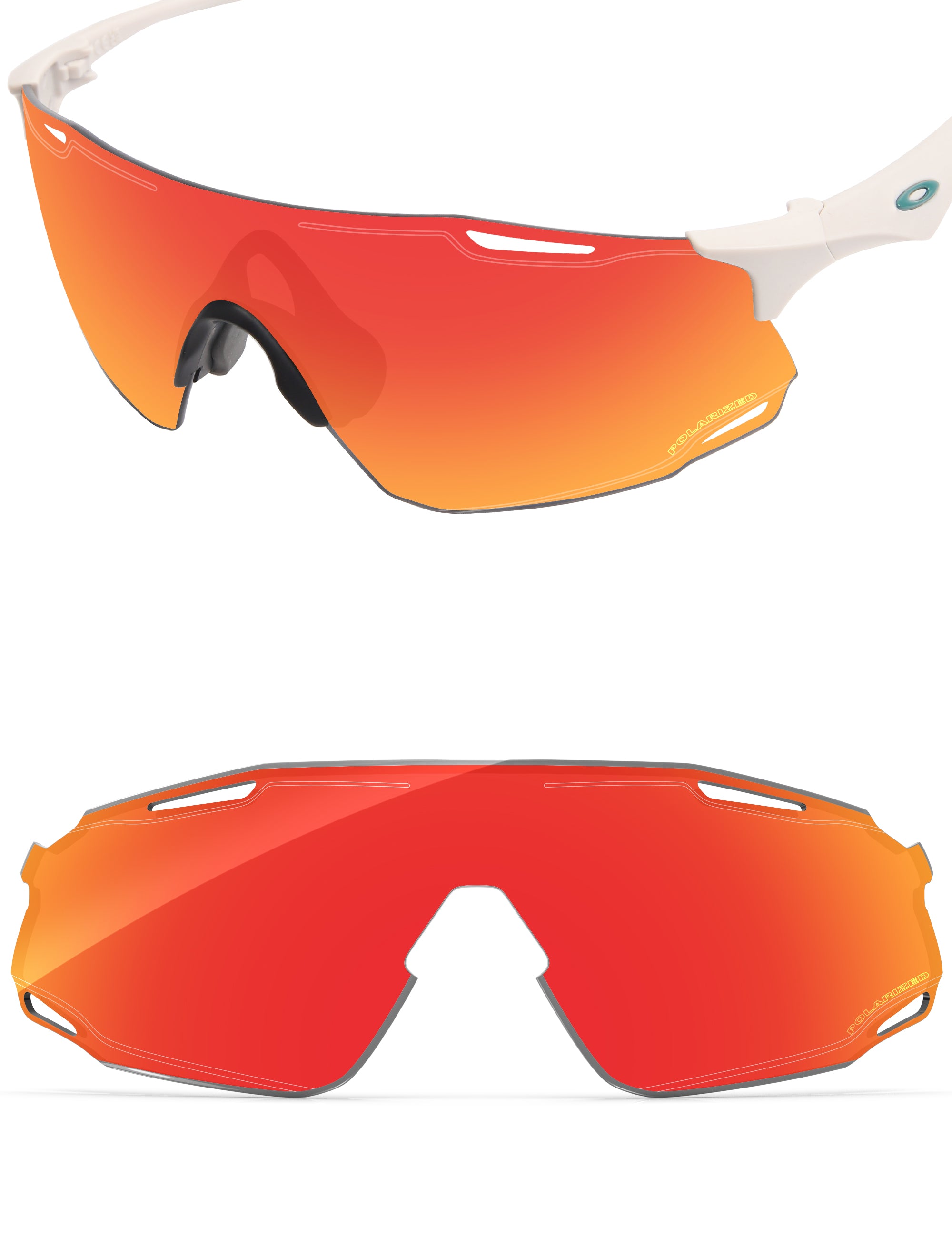 Fire Red FlashMirror™-Polarized