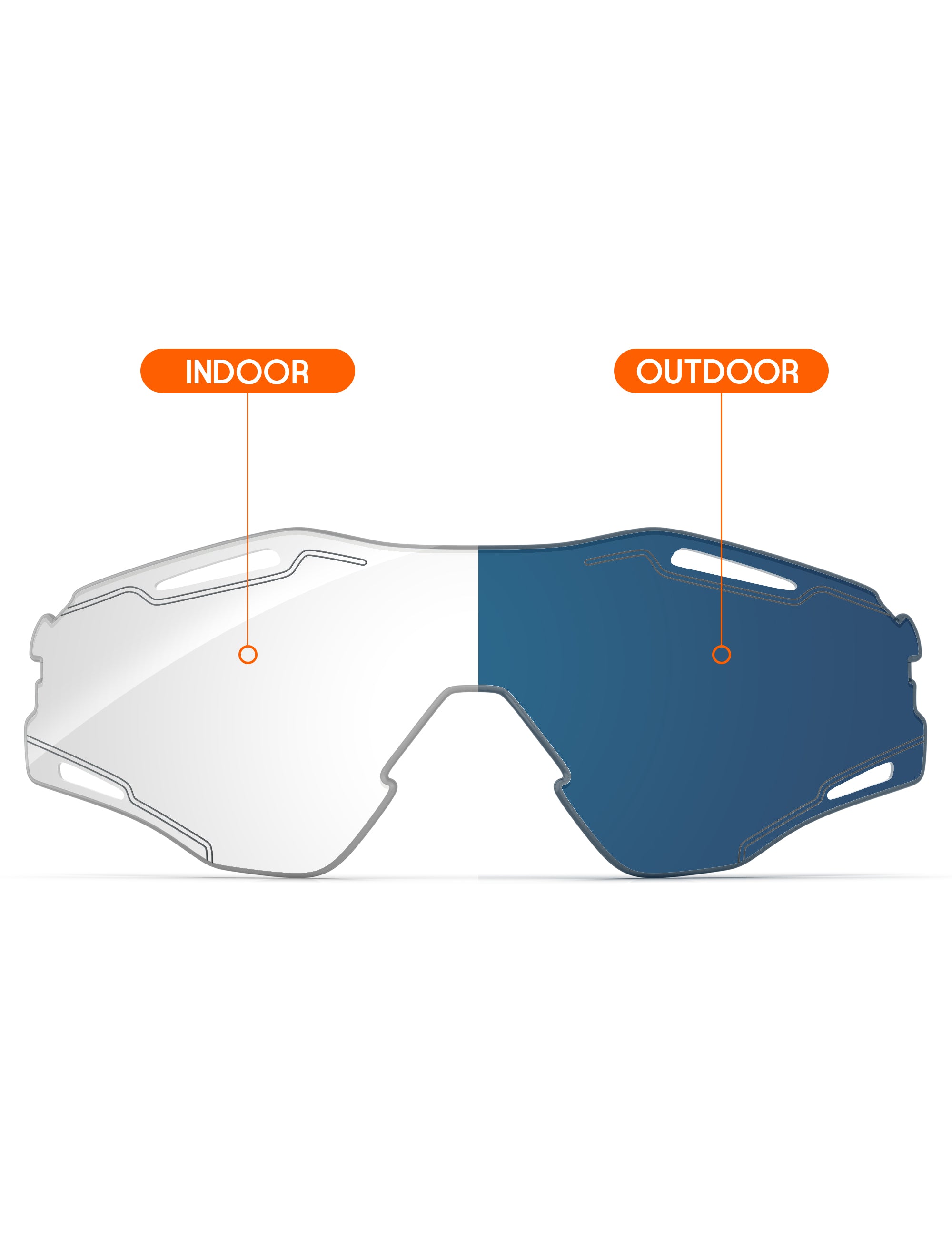 Adapt Blue Photochromic-Non-Polarized