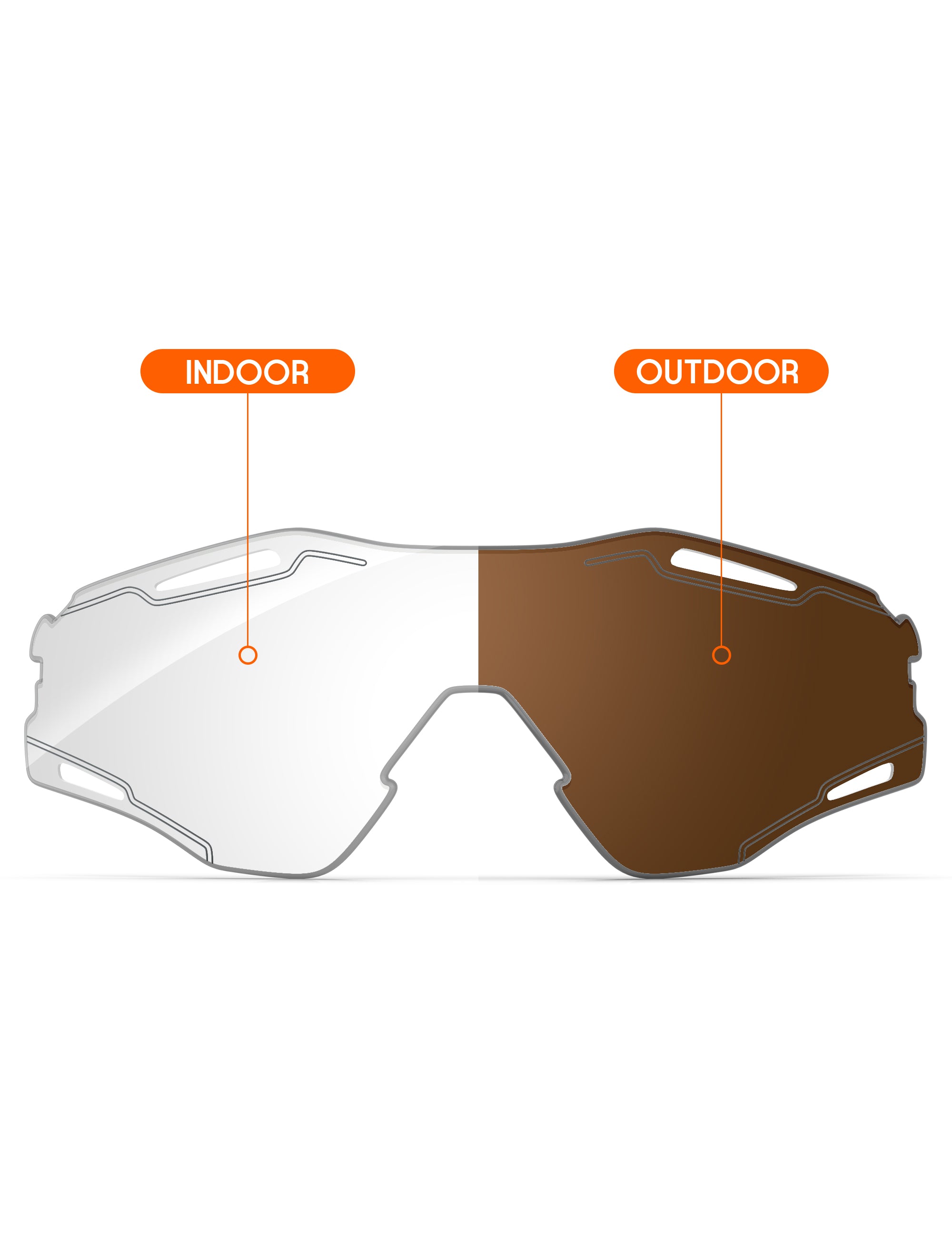 Adapt Brown Photochromic-Non-Polarized