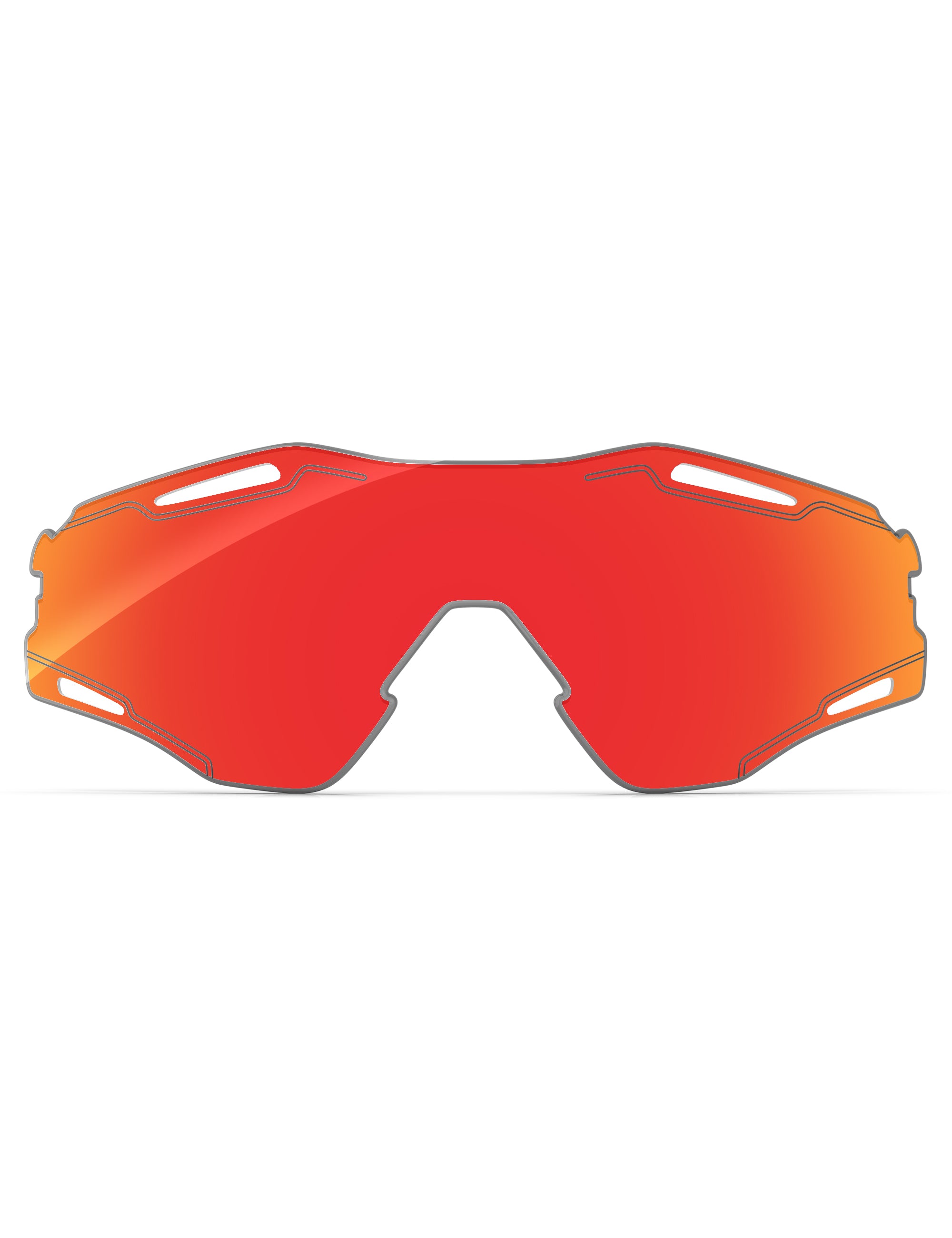 Fire Red FlashMirror™-Non-Polarized