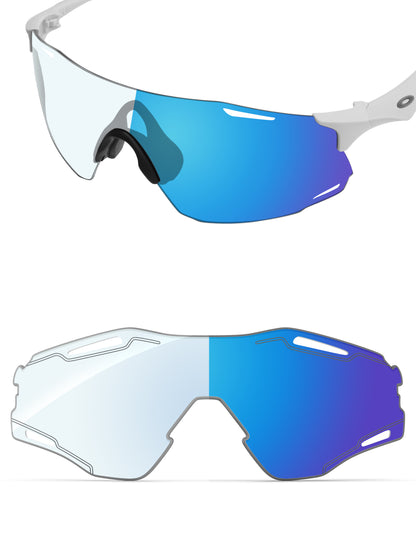 Sky Blue FlashMirror™ Photochromic-Non-Polarized