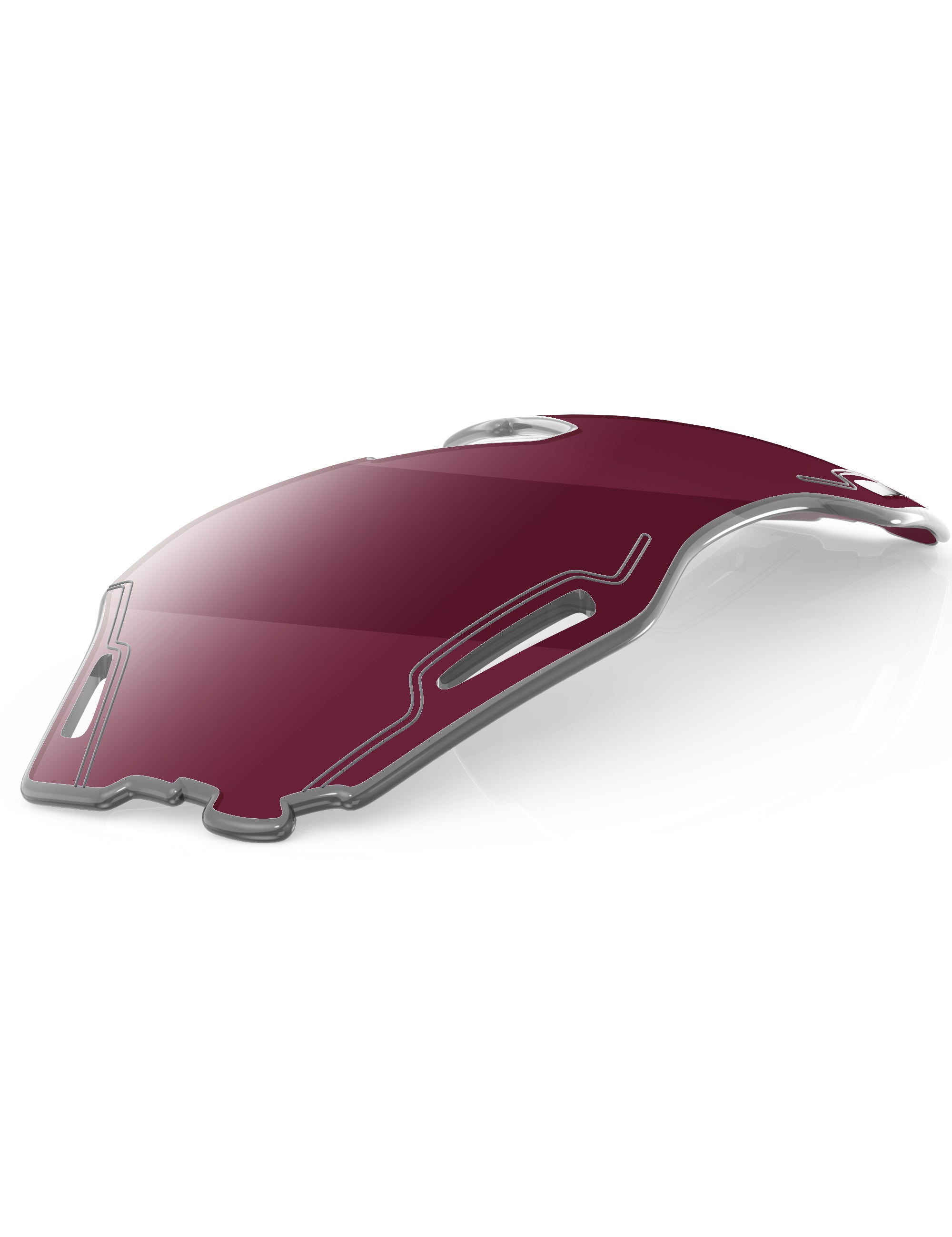 Wine Red Gradient-Non-Polarized