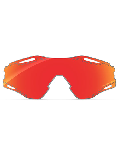 Fire Red FlashMirror™-Polarized