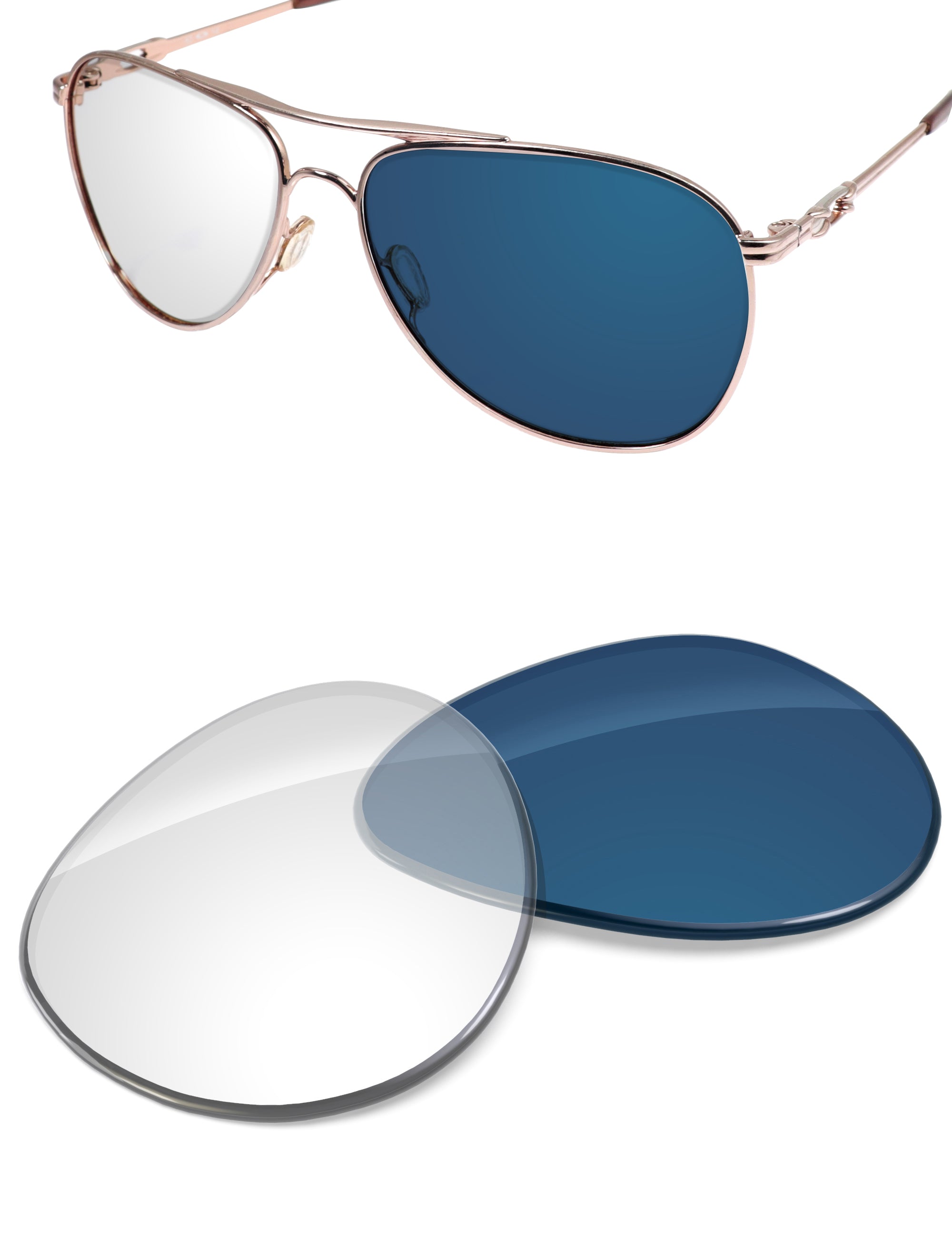 Adapt Blue Photochromic-Non-Polarized