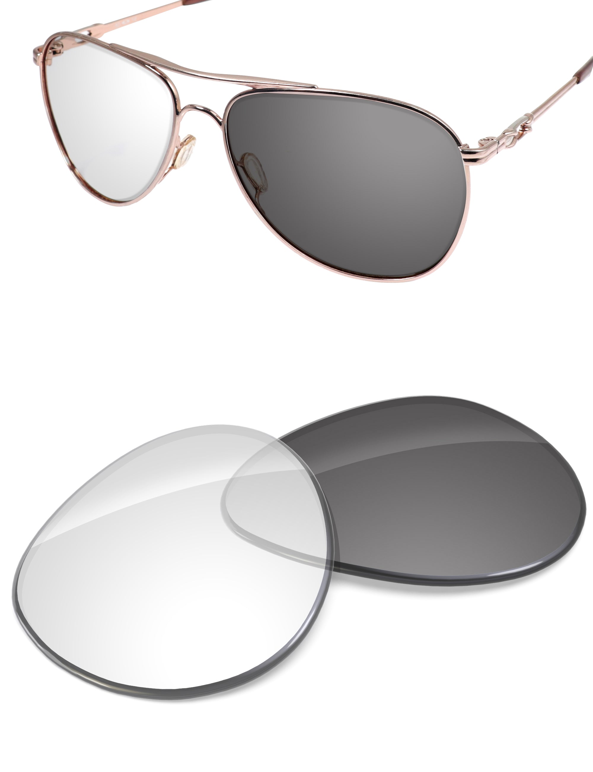 Adapt Gray Photochromic Blue Light Blocking-Non-Polarized