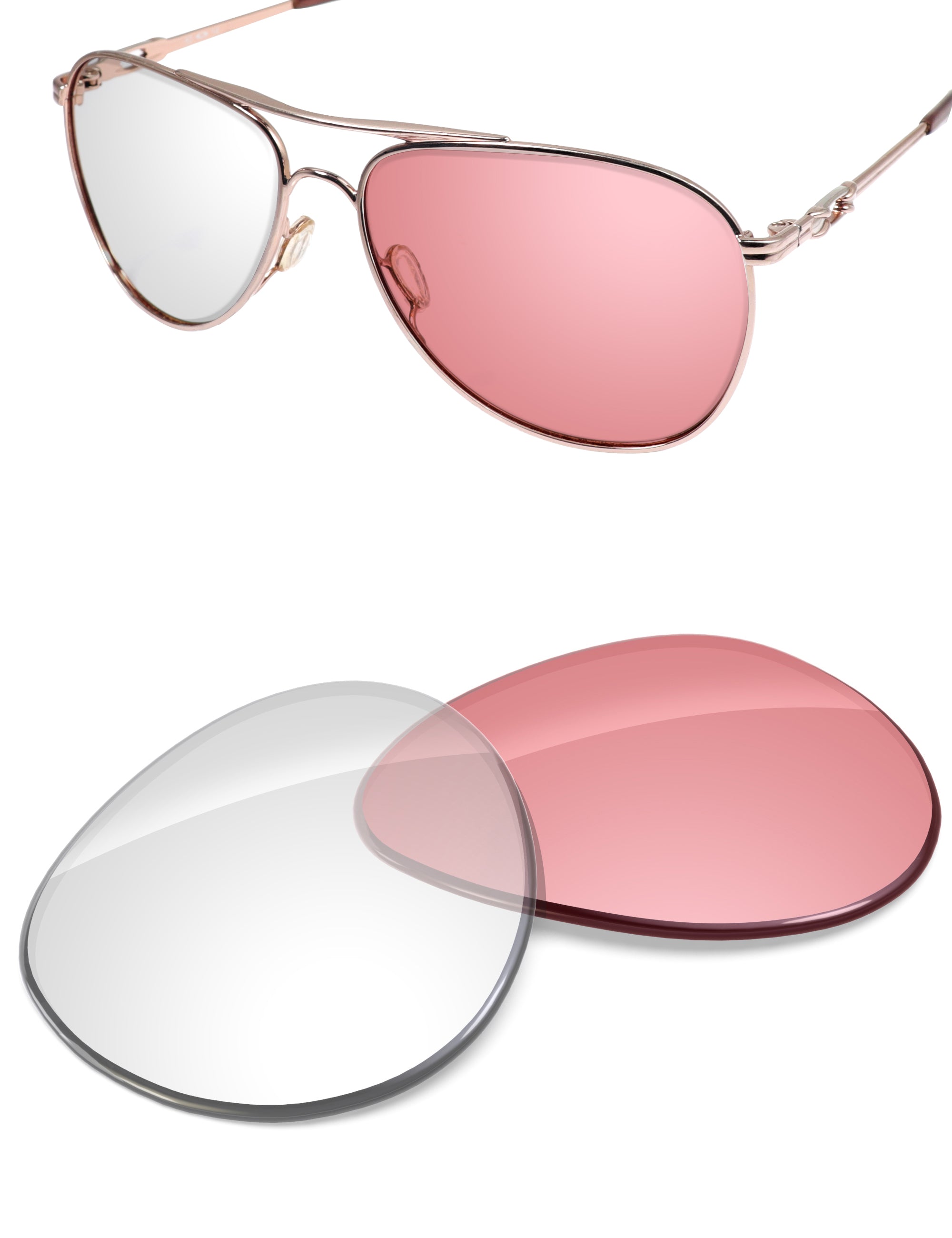 Adapt Pink Photochromic-Non-Polarized