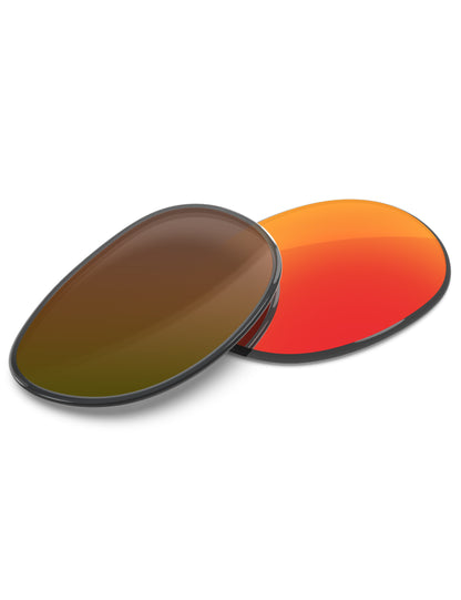 Fire Red FlashMirror™-Non-Polarized