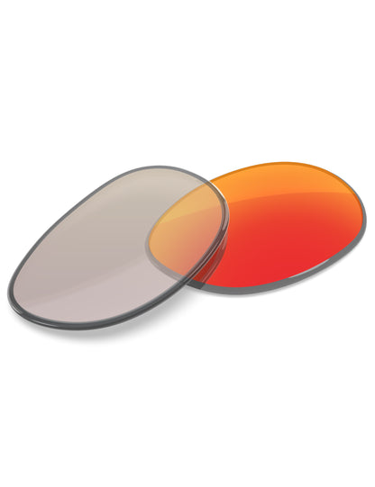 Fire Red FlashMirror™ Photochromic-Non-Polarized