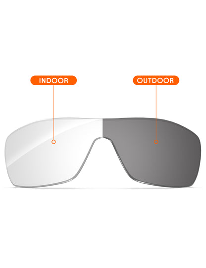 Adapt Gray Photochromic Blue Light Blocking-Non-Polarized