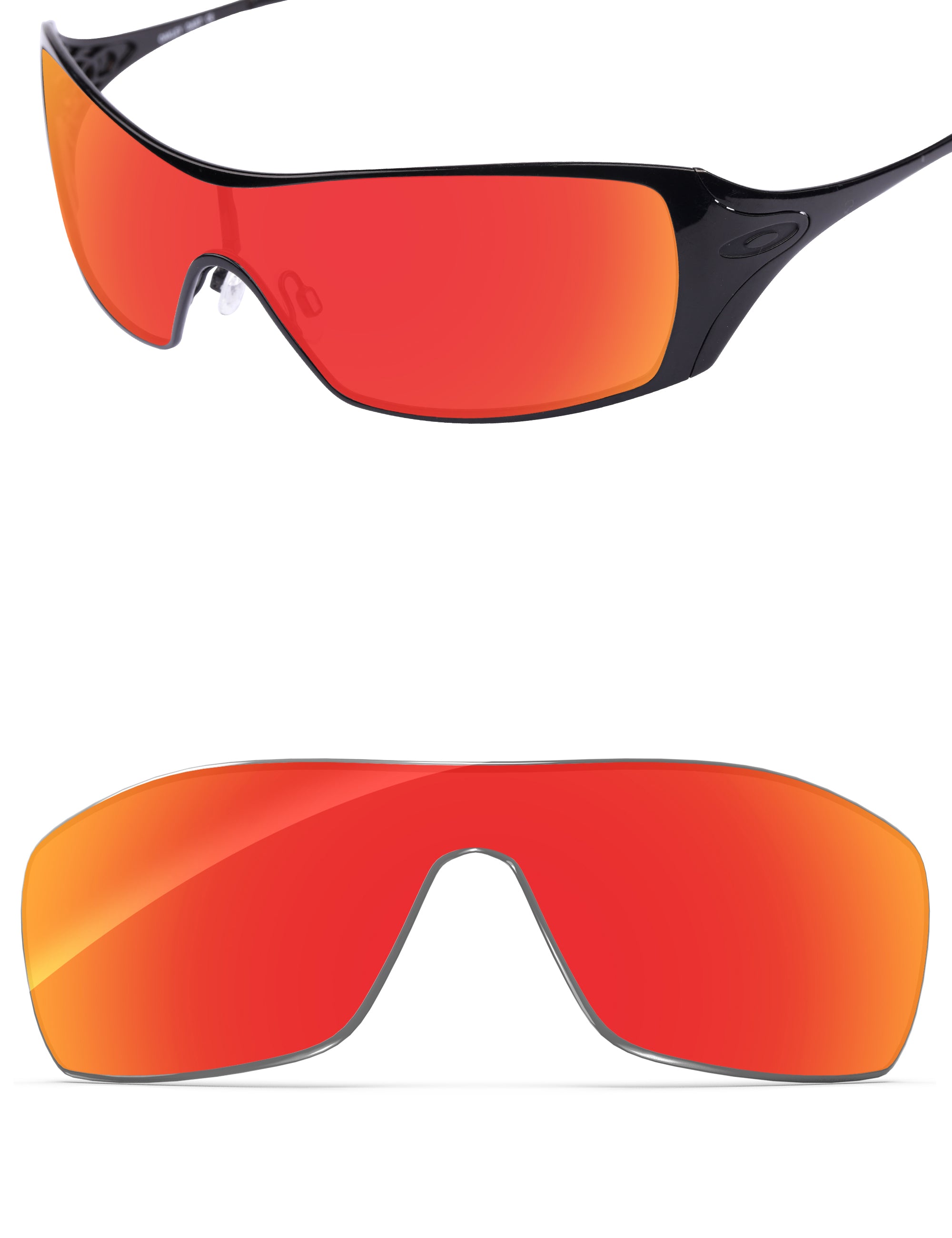 Fire Red FlashMirror™-Non-Polarized