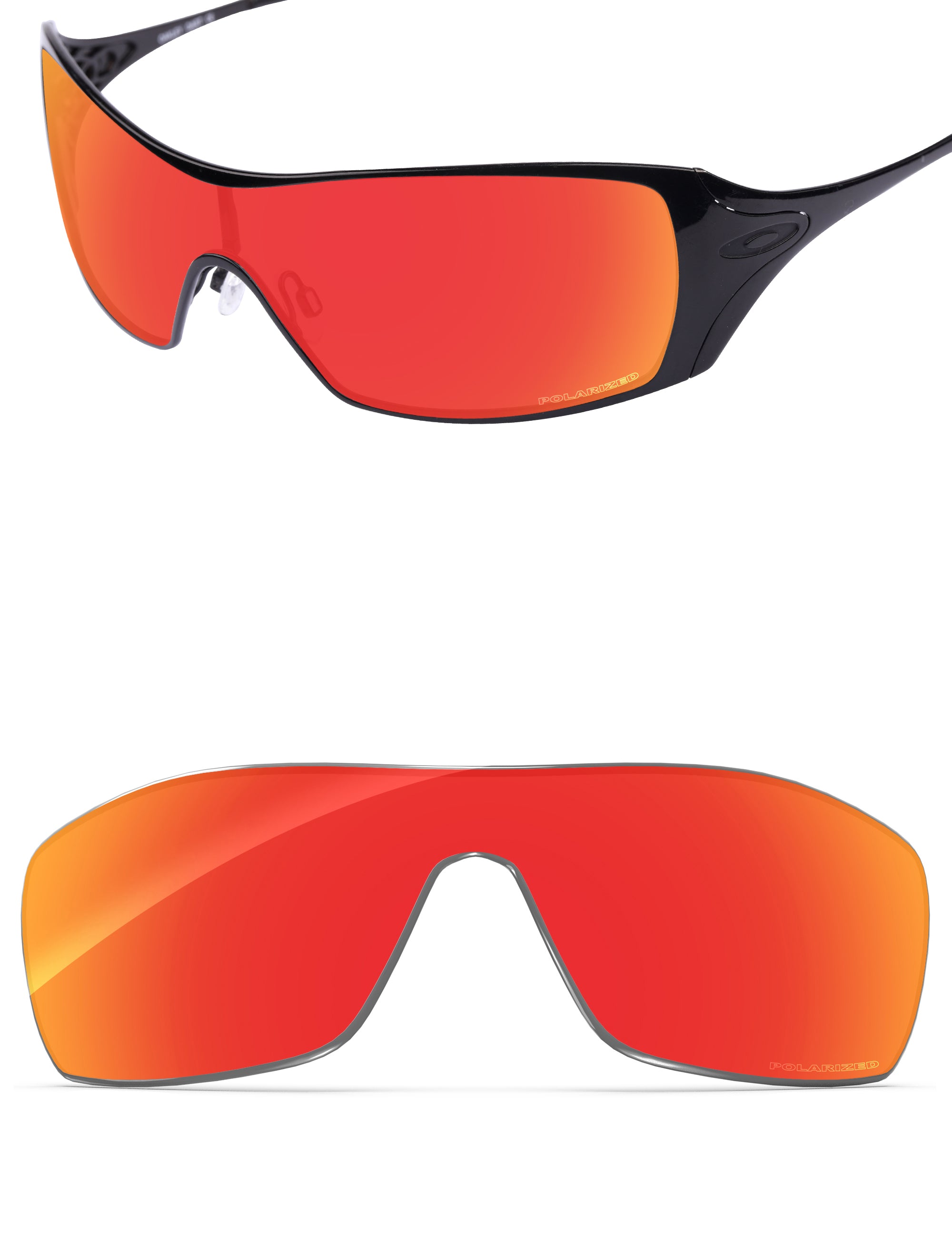 Fire Red FlashMirror™-Polarized