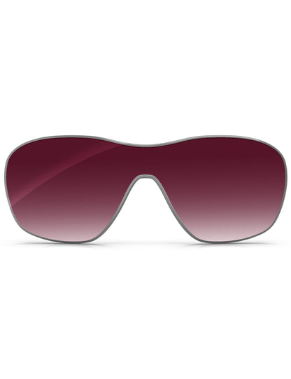 Wine Red Gradient-Non-Polarized