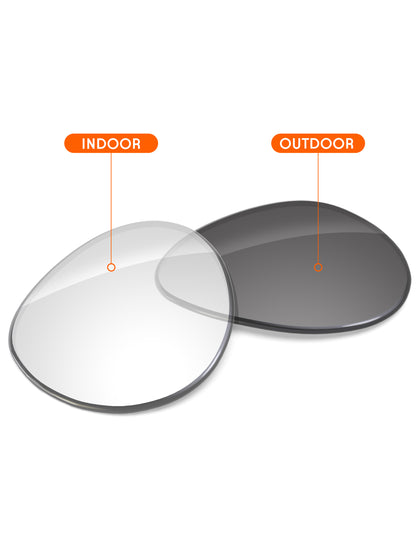 Adapt Gray Photochromic Blue Light Blocking-Non-Polarized