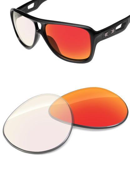 Fire Red FlashMirror™ Photochromic-Non-Polarized