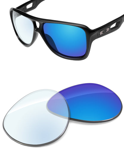 Sky Blue FlashMirror™ Photochromic-Non-Polarized