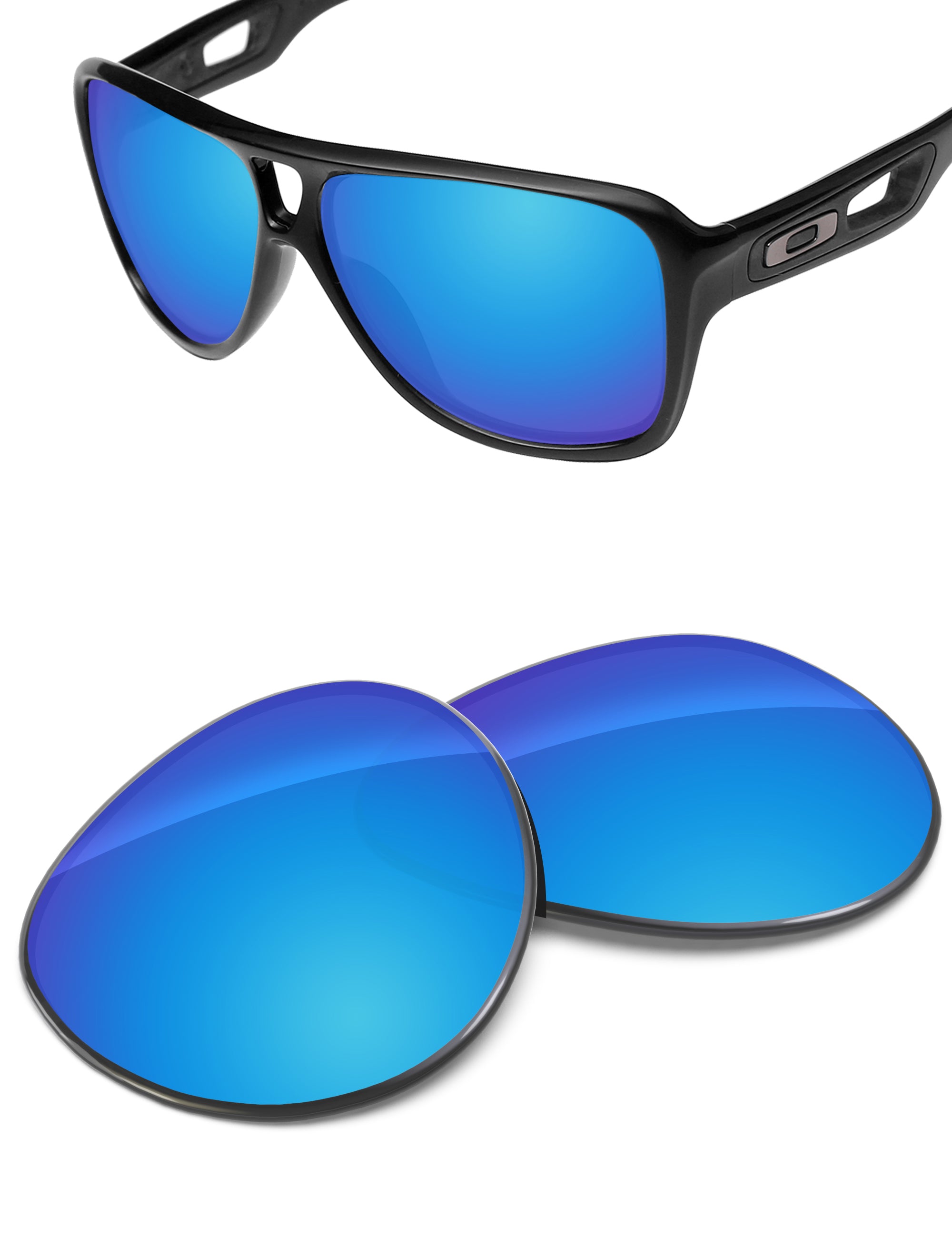 Sky Blue FlashMirror™-Non-Polarized