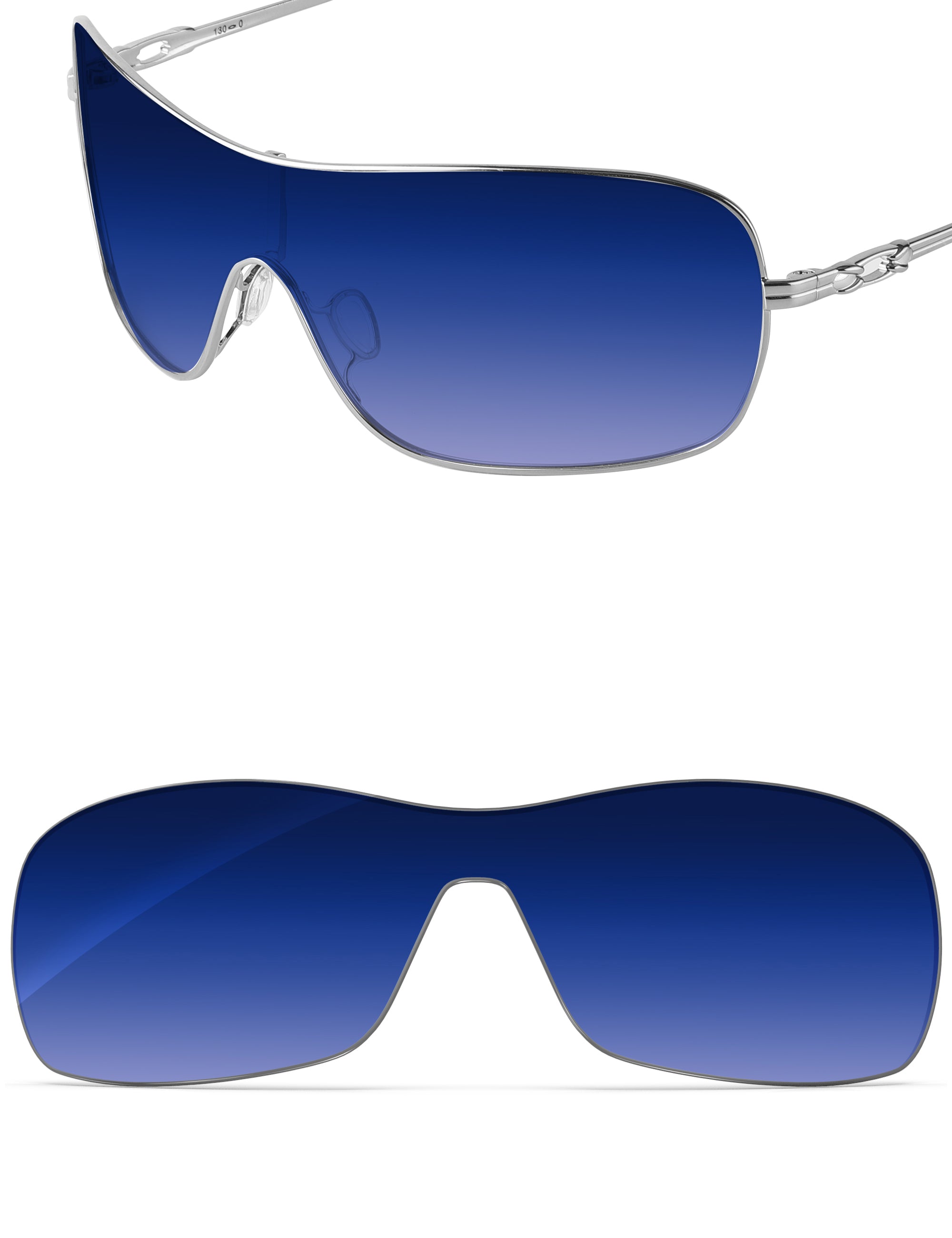 Aqua Blue Gradient-Non-Polarized