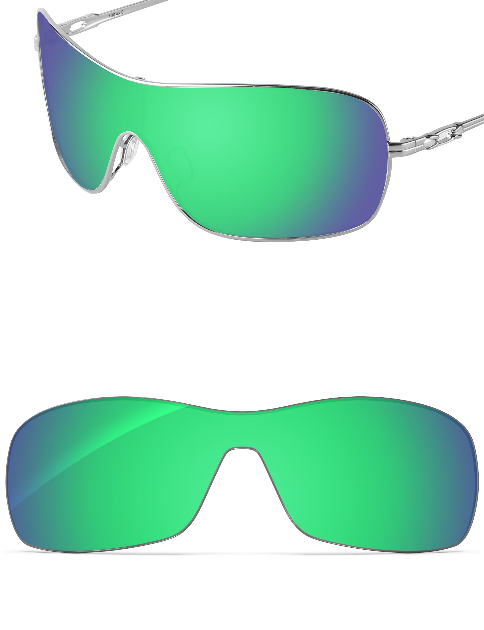 Emerald Green FlashMirror™-Non-Polarized
