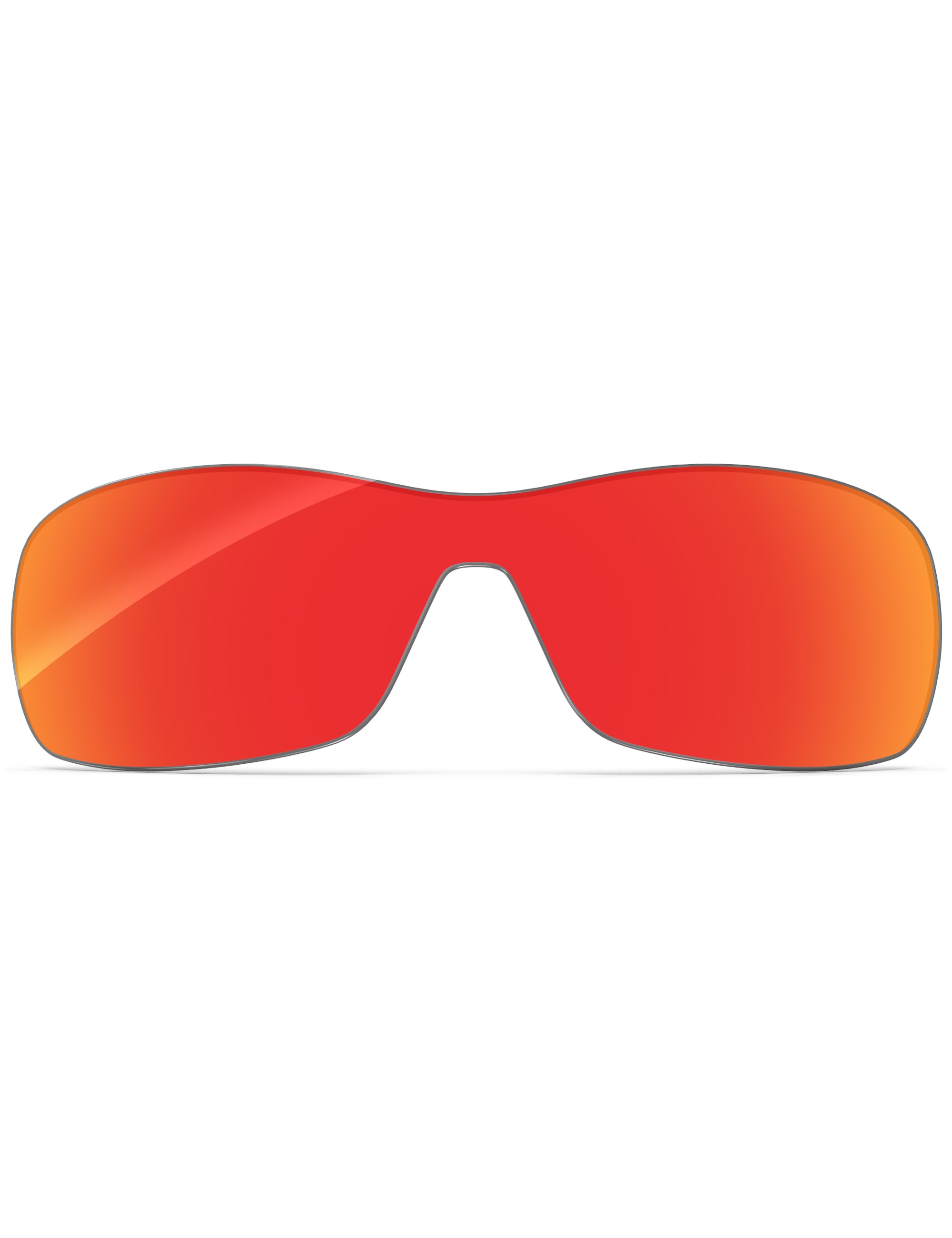 Fire Red FlashMirror™-Non-Polarized