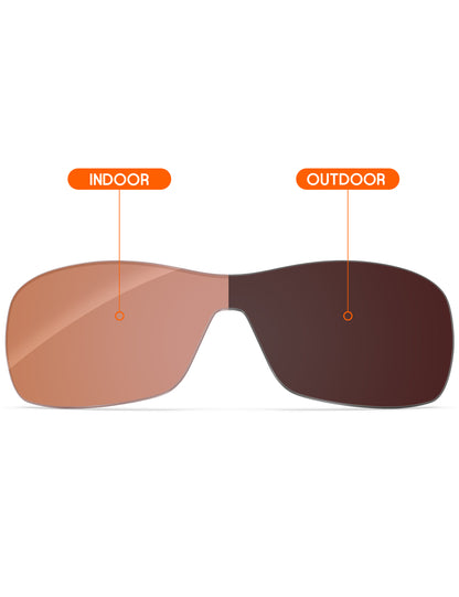 Orange Tint Photochromic-Non-Polarized