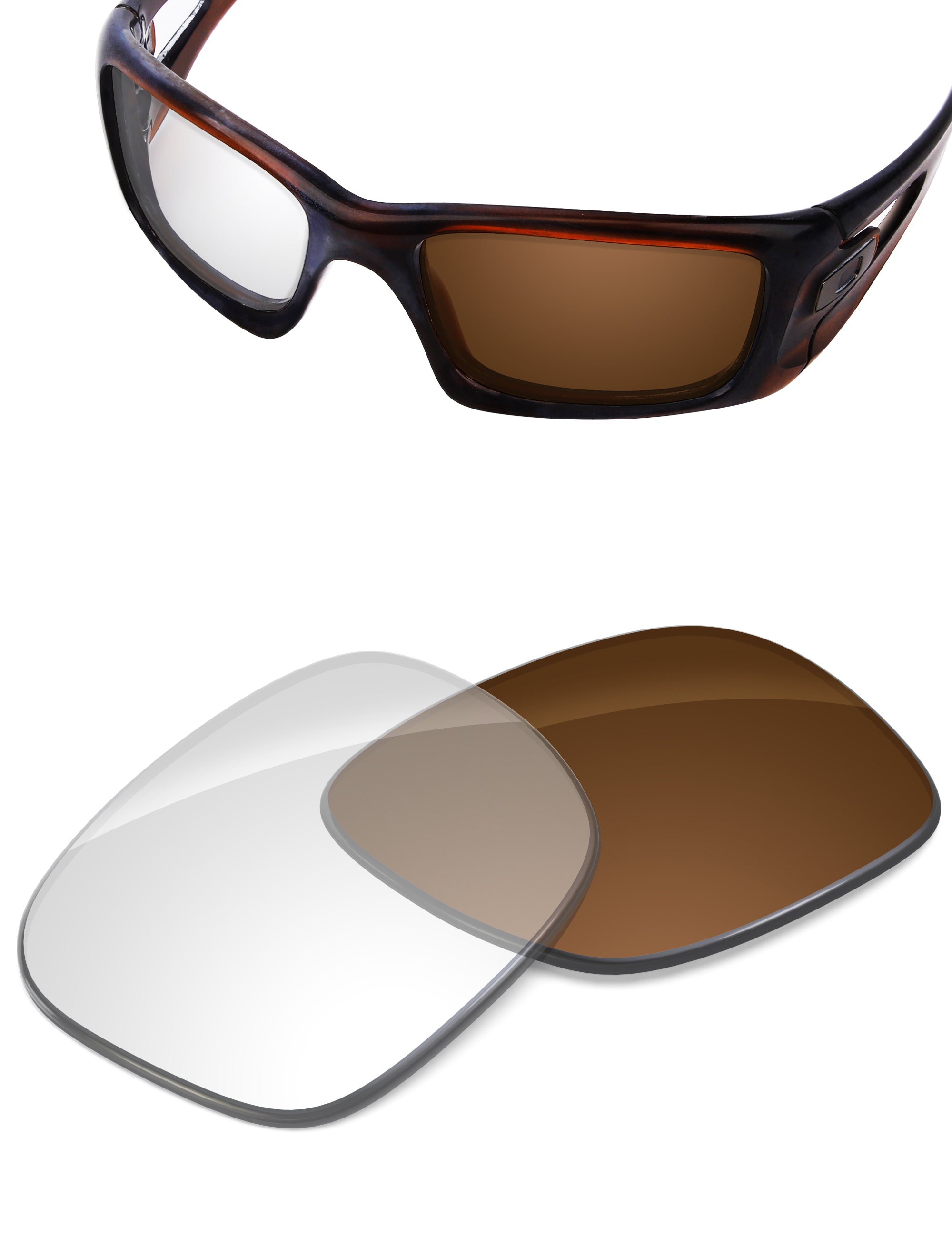 Adapt Brown Photochromic-Non-Polarized