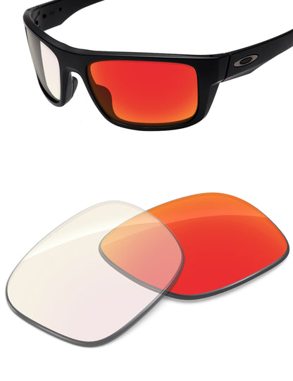 Fire Red FlashMirror™ Photochromic-Non-Polarized