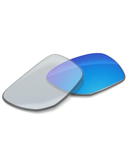 Sky Blue FlashMirror™ Photochromic-Non-Polarized