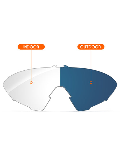 Adapt Blue Photochromic-Non-Polarized