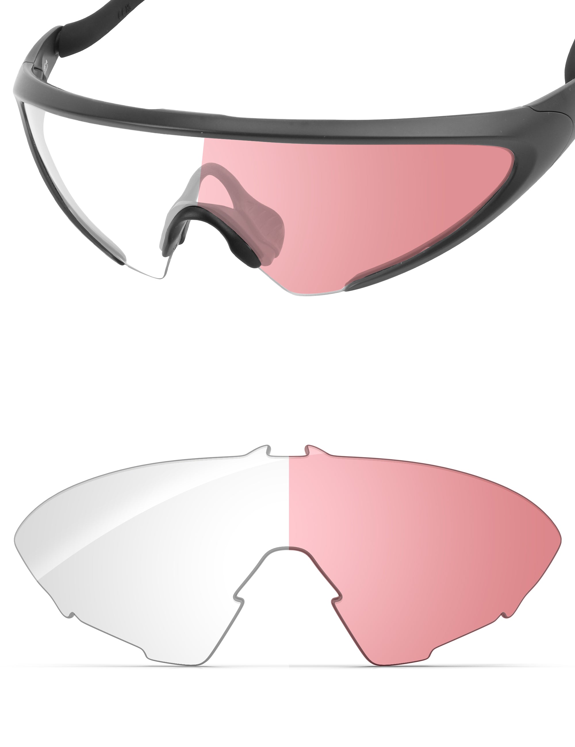 Adapt Pink Photochromic-Non-Polarized