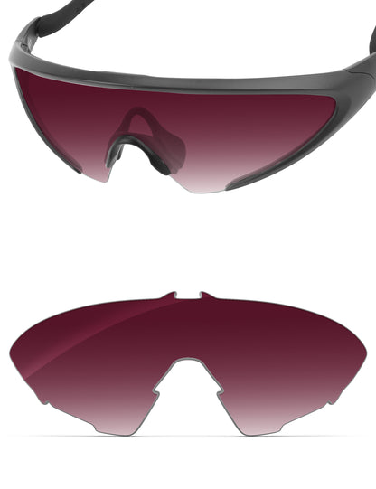 Wine Red Gradient-Non-Polarized