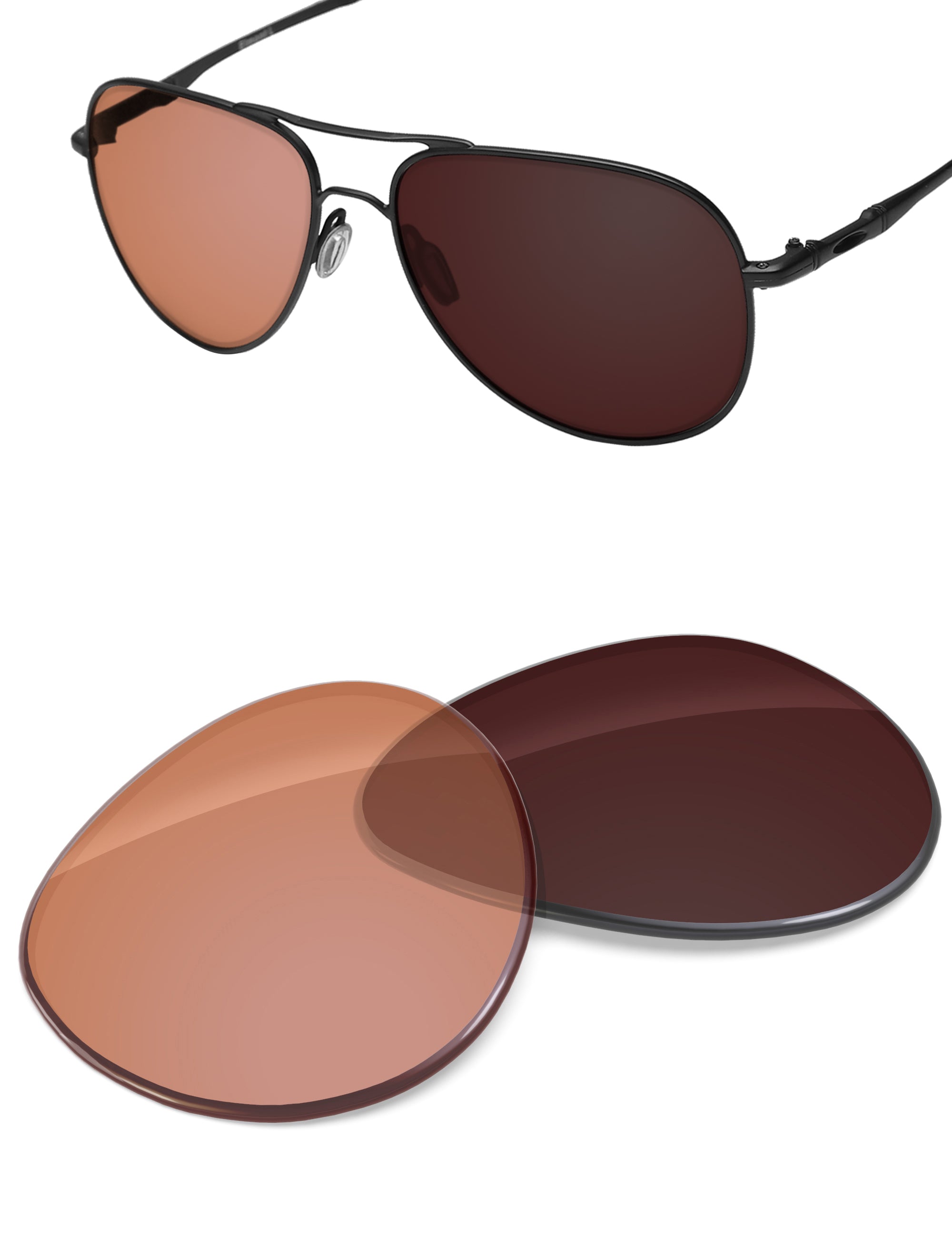 Orange Tint Photochromic-Non-Polarized