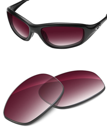 Wine Red Gradient-Non-Polarized