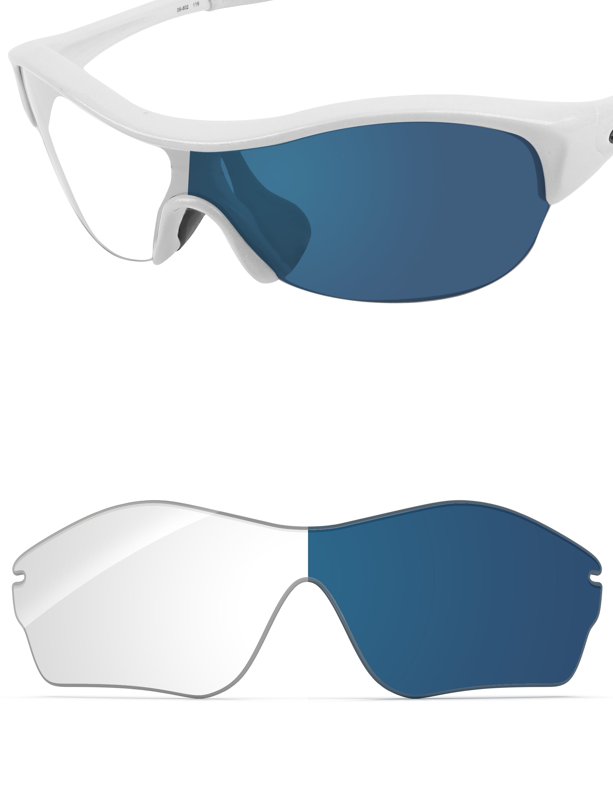 Adapt Blue Photochromic-Non-Polarized