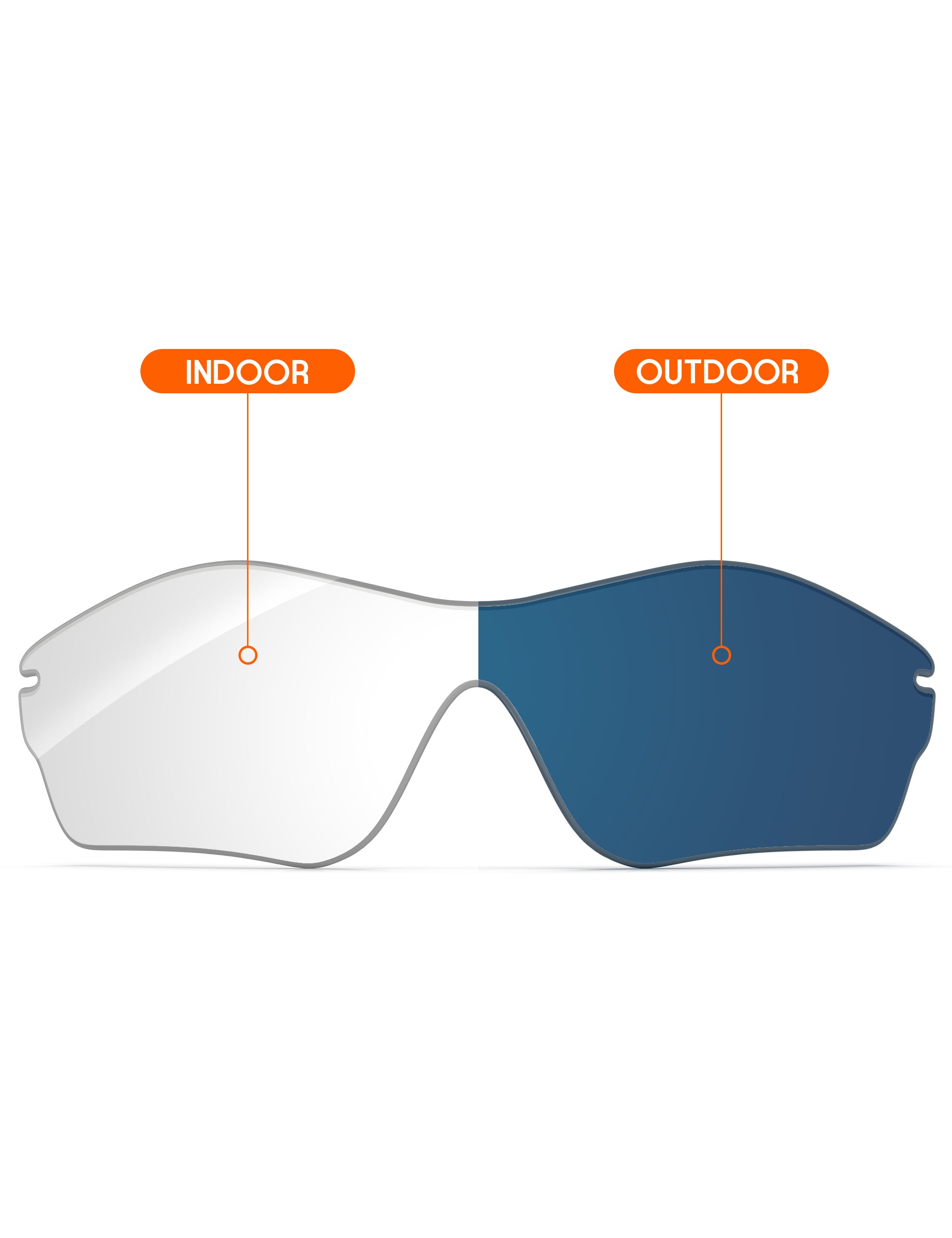 Adapt Blue Photochromic-Non-Polarized