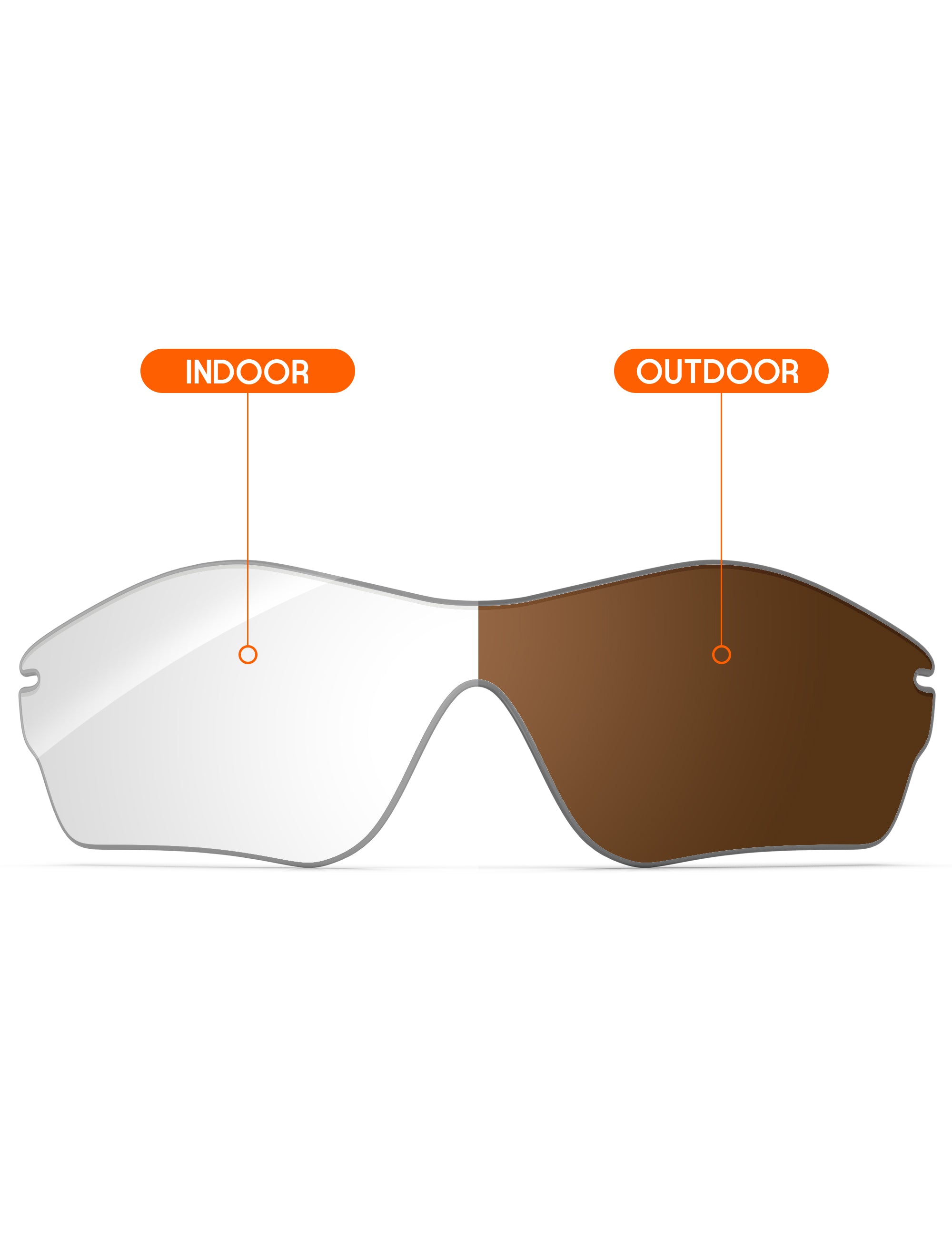 Adapt Brown Photochromic-Non-Polarized