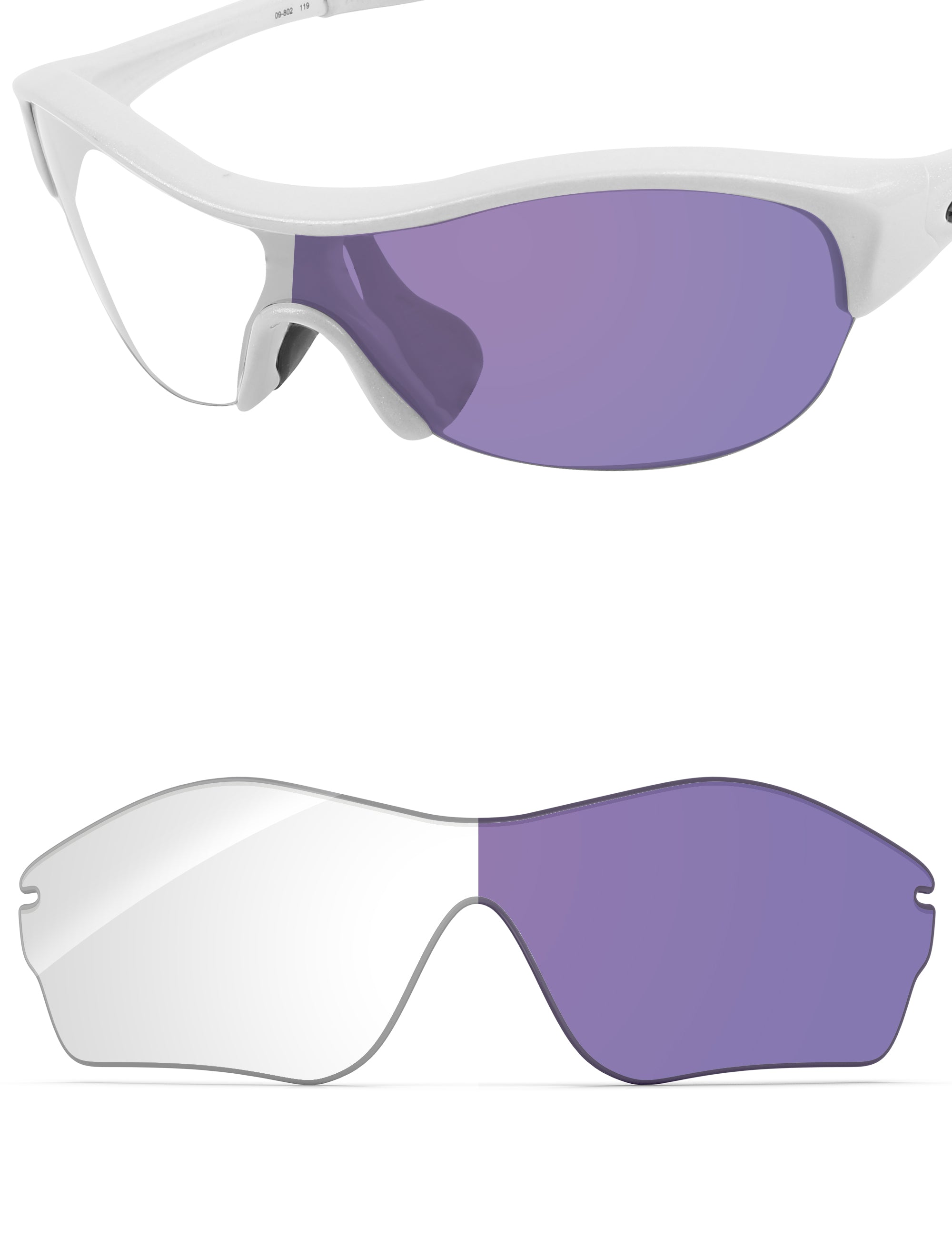 Adapt Purple Photochromic-Non-Polarized