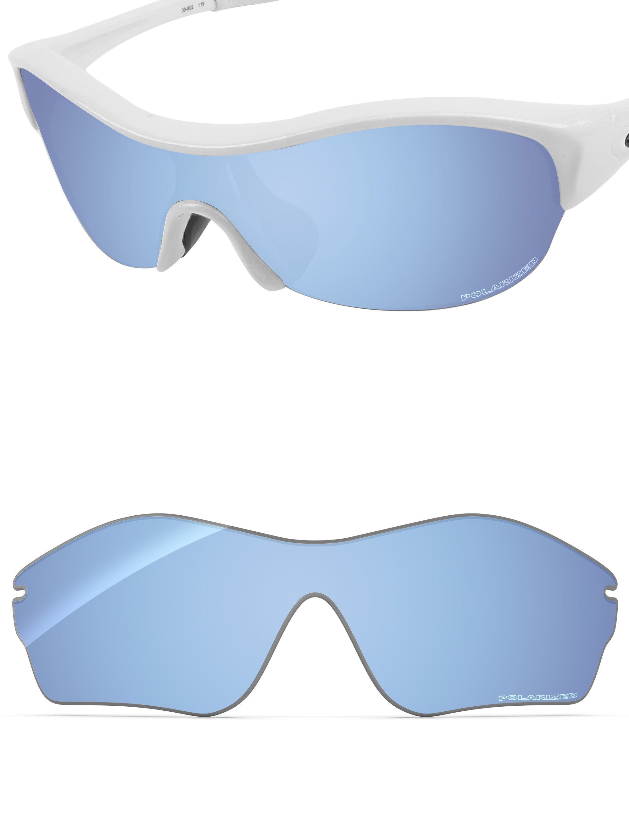 Aqua Blue FlashMirror™-Polarized