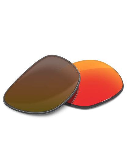Fire Red FlashMirror™-Non-Polarized