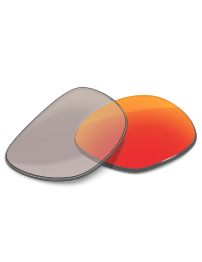 Fire Red FlashMirror™ Photochromic-Non-Polarized