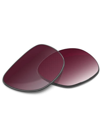 Wine Red Gradient-Non-Polarized