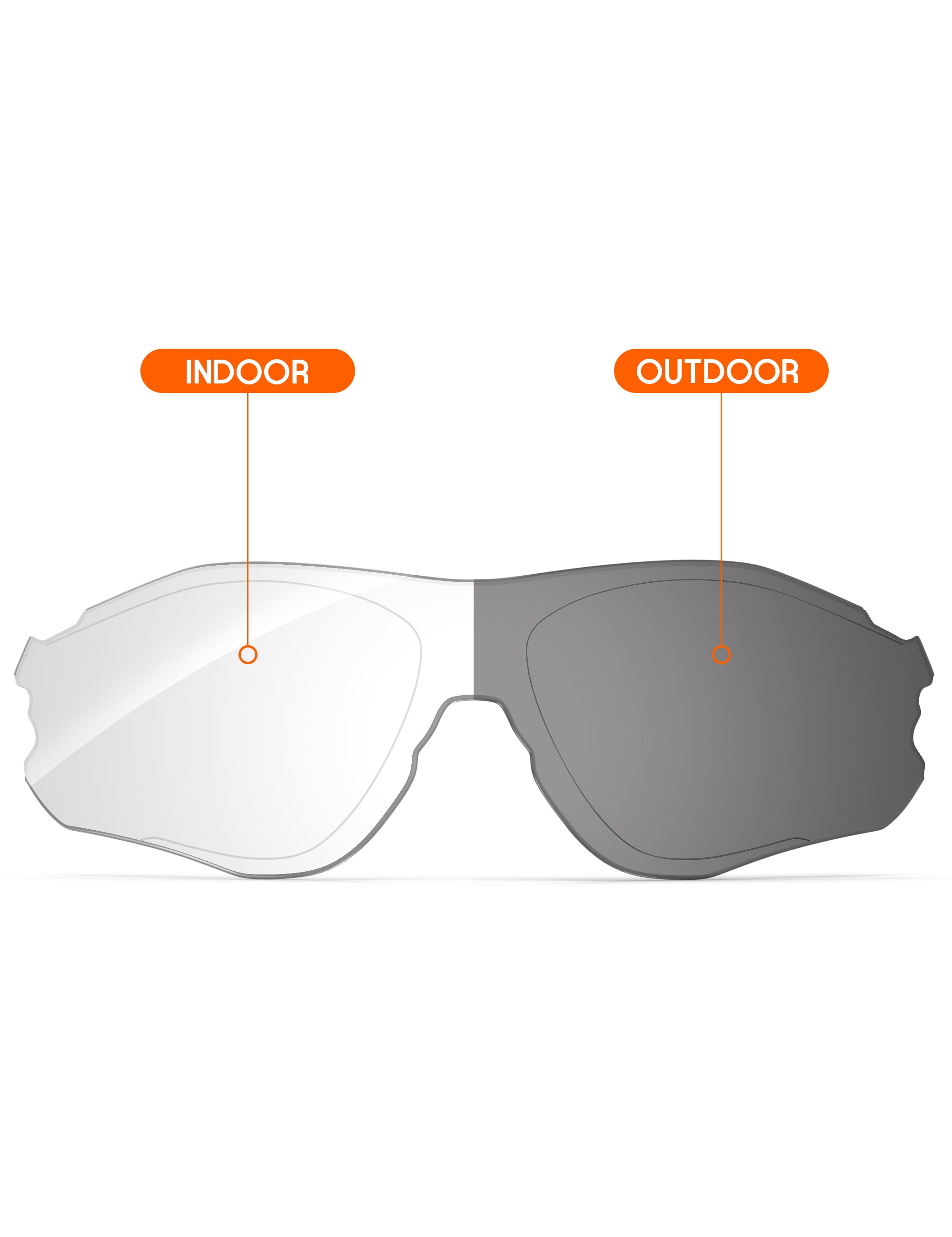Adapt Gray Photochromic-Non-Polarized