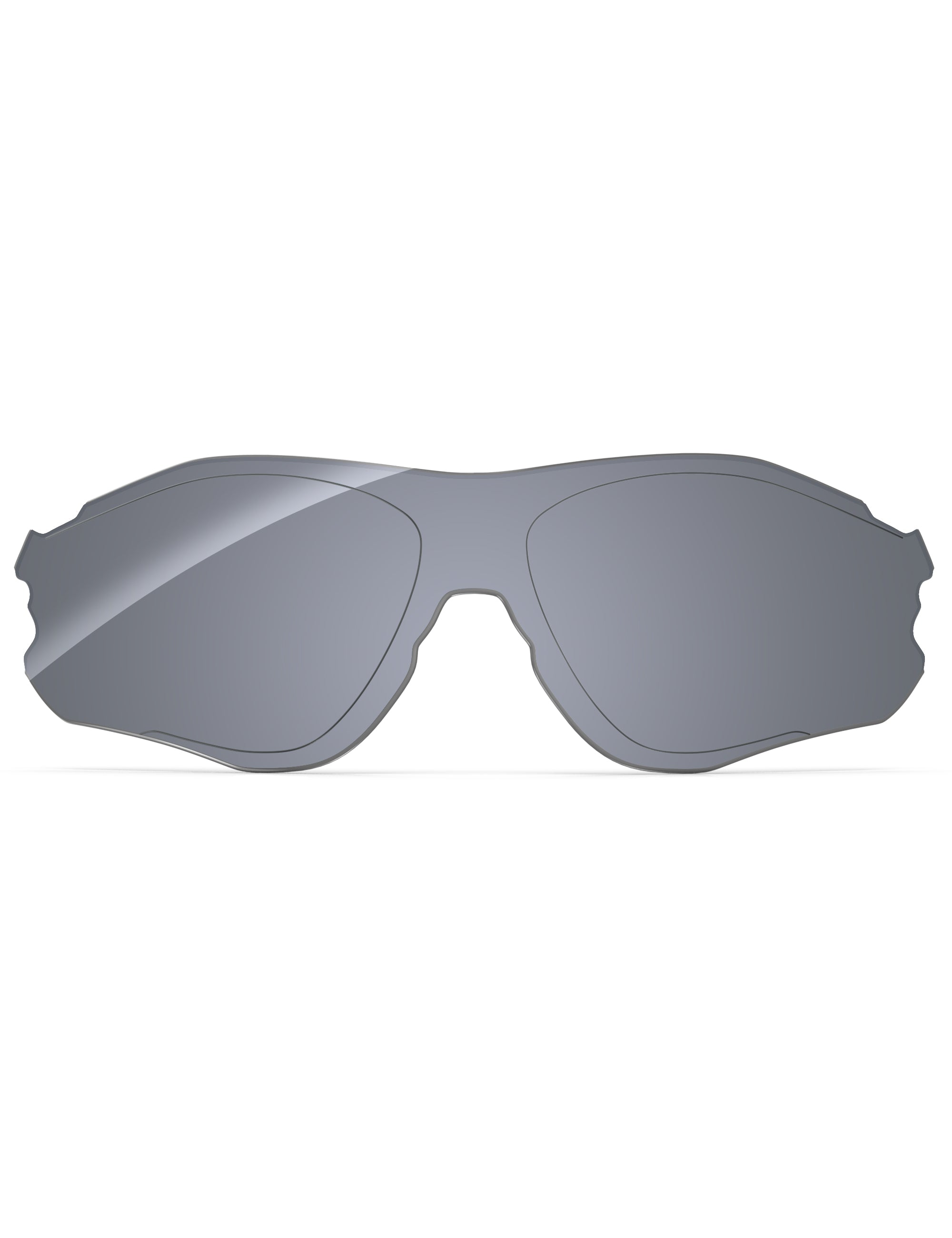 Silver Metallic FlashMirror™-Non-Polarized