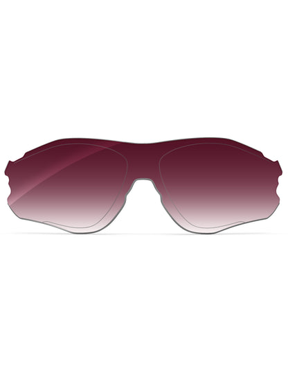 Wine Red Gradient-Non-Polarized